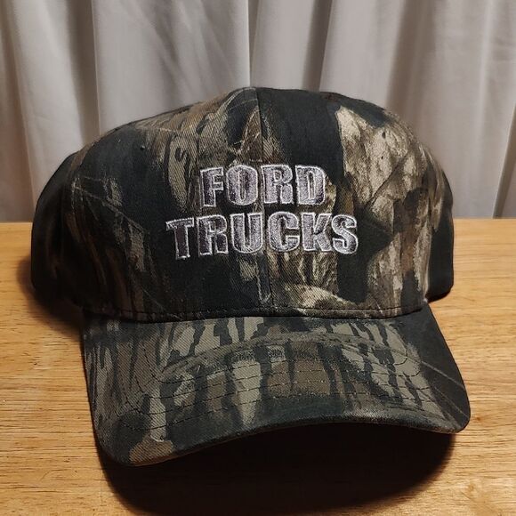 Ford Trucks Camouflage Snapback Hat - Picture 1 of 8